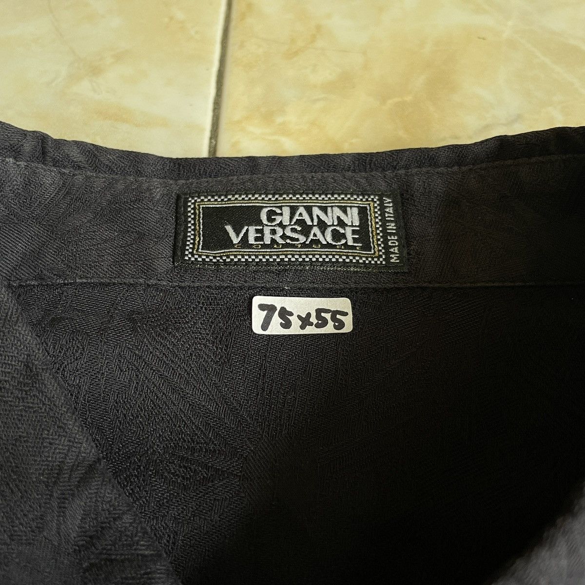 Versace Vintage Gianni Versace Pattern Long Shirt Size US M / EU 48-50 / 2 - 6 Thumbnail