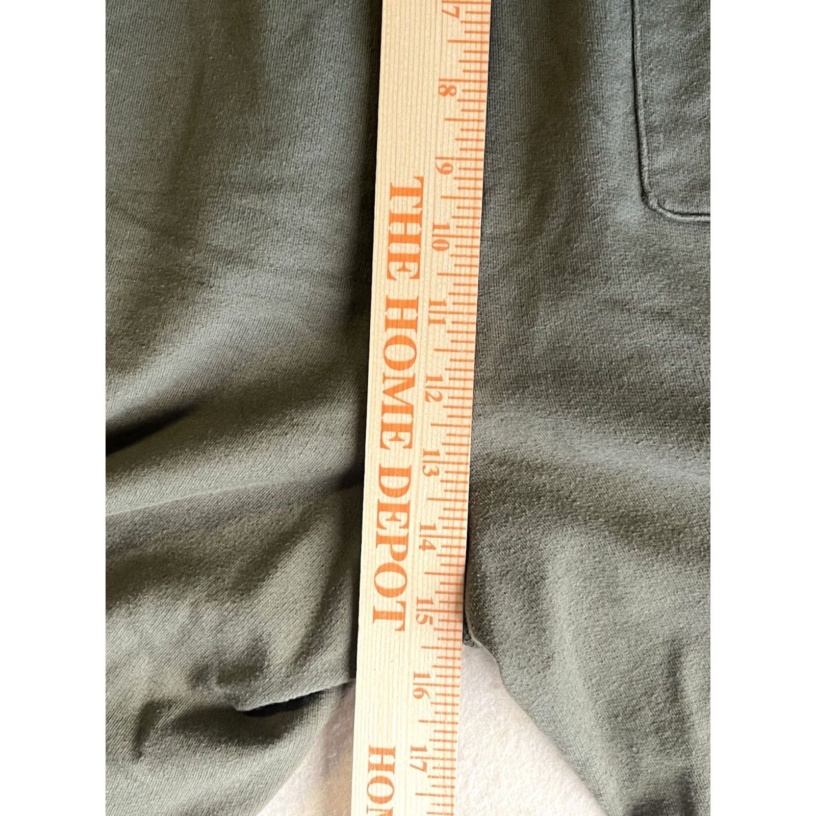 Eddie Bauer Eddie Bauer Shorts Mens XL Green Sleepwear Elastic Waist Drawstring Loungewear Sweat Shorts Size US 36 / EU 52 - 4 Thumbnail