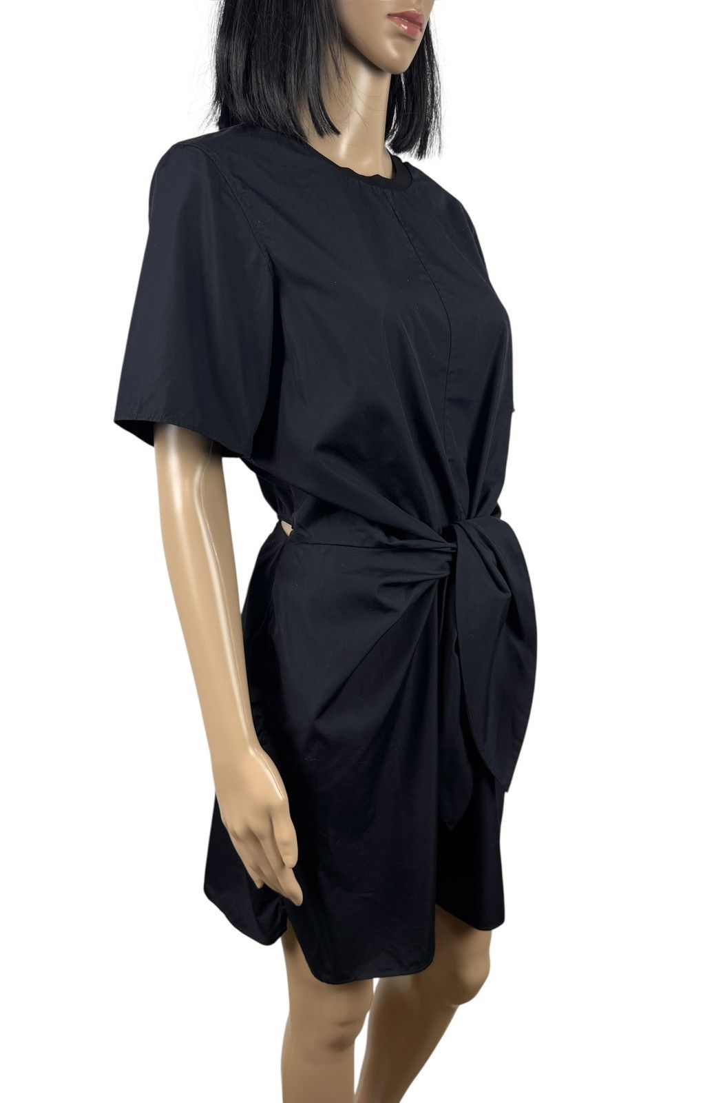 3.1 Phillip Lim 3.1 Phillip Lim Cotton Draped Mini Dress Bow size 4 Size L / US 10 / IT 46 - 3 Thumbnail