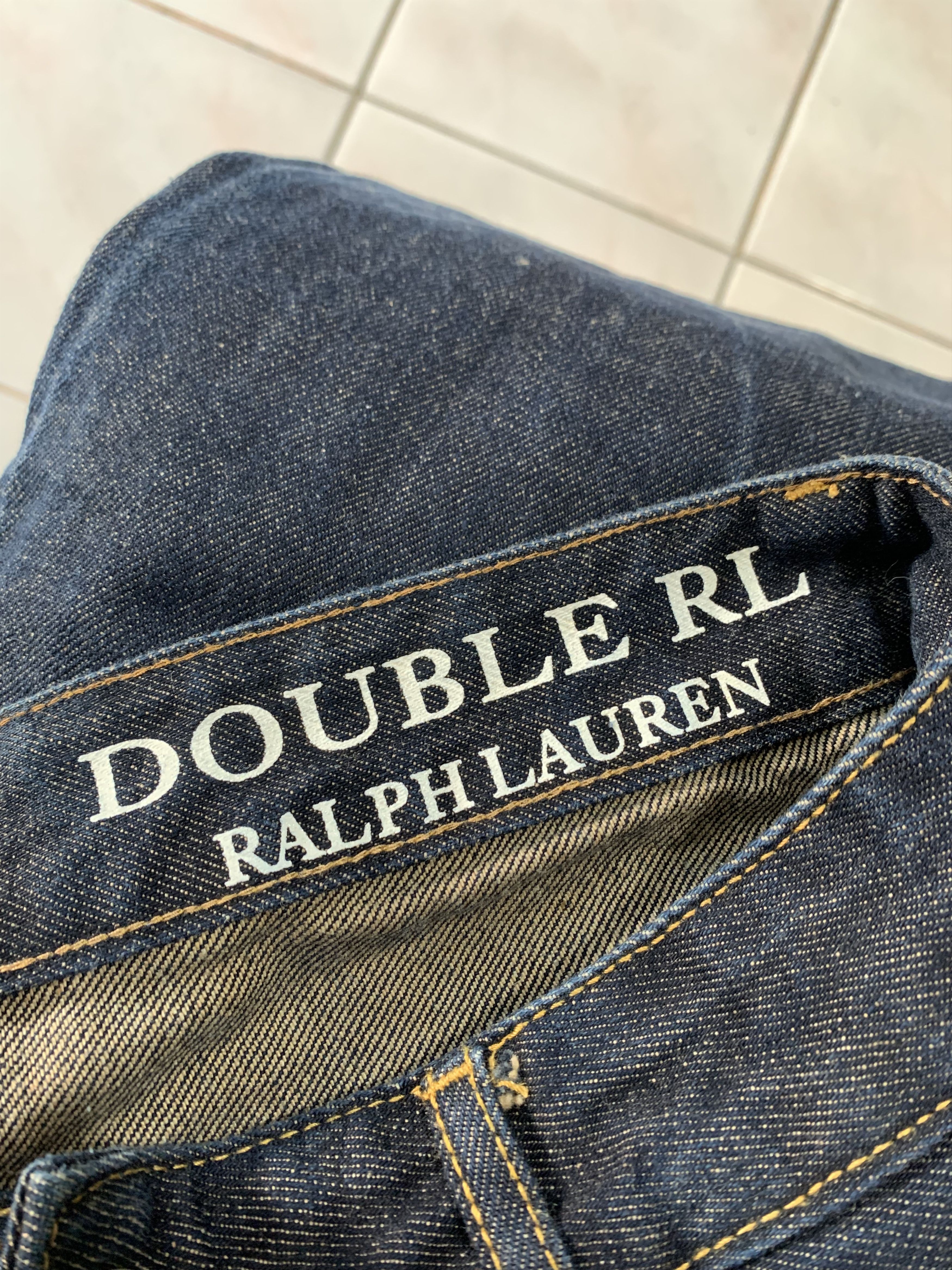 RRL Ralph Lauren Selvedge Slim Boot Cut Jeans Size US 30 / EU 46 - 10 Thumbnail