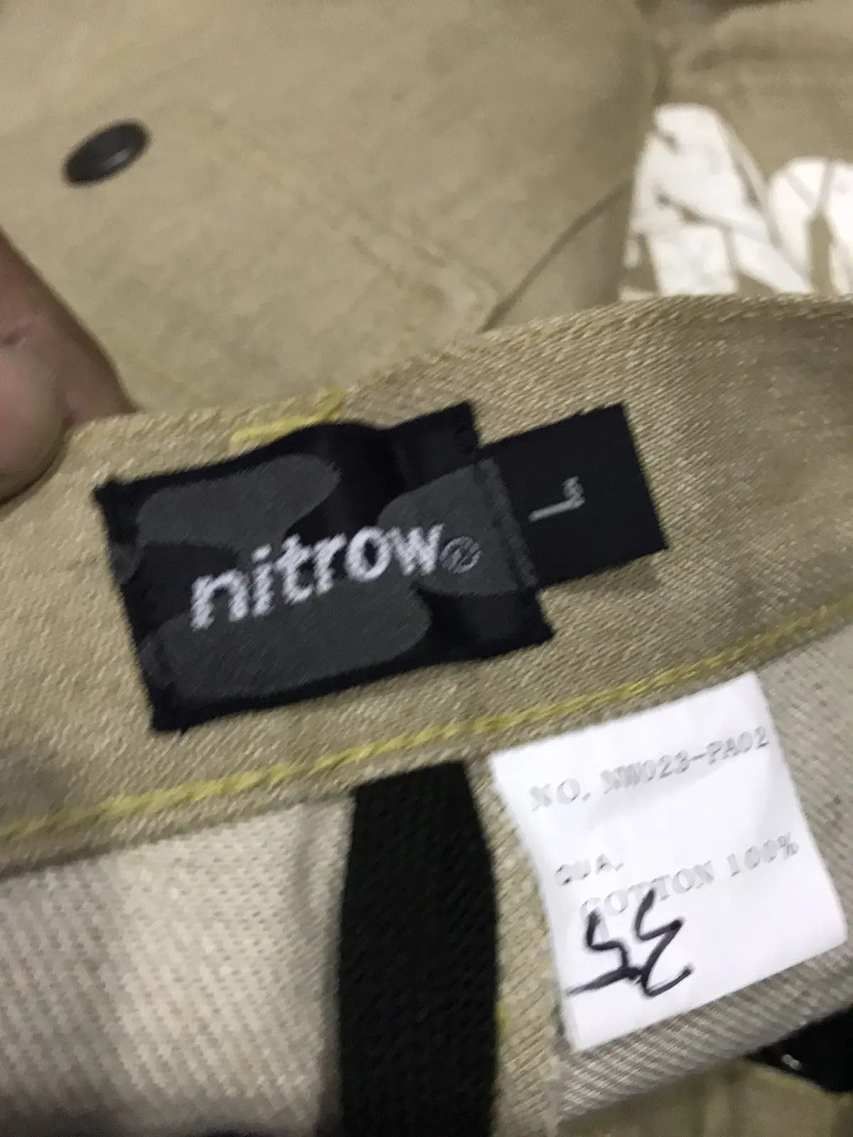 Japanese Brand Vintage Nitrow Jeans Size US 34 / EU 50 - 14 Thumbnail