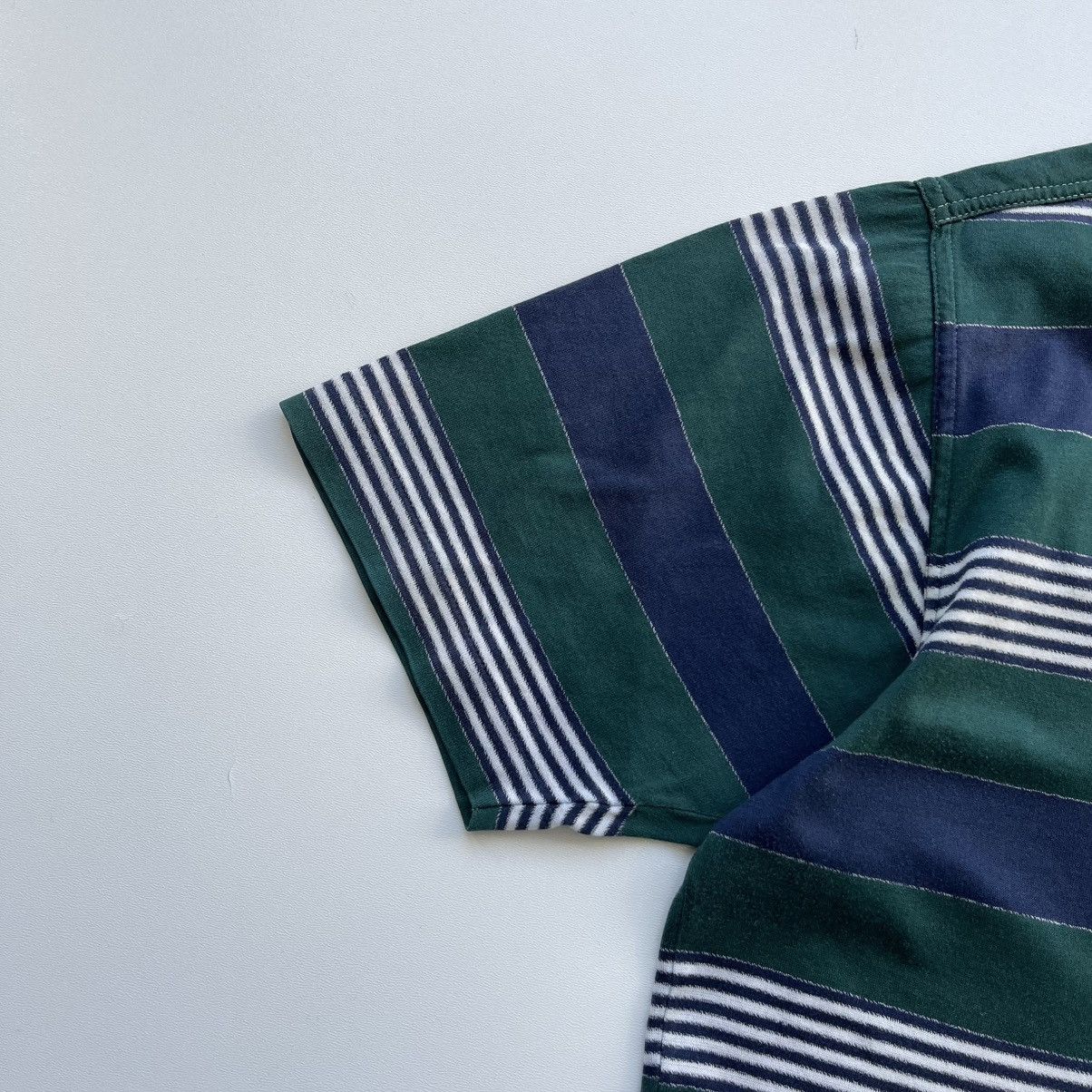 Paul & Shark × Vintage Paul & Shark Yachting 90’s Vintage Stripe Cotton Polo Shirt Size US XL / EU 56 / 4 - 4 Thumbnail