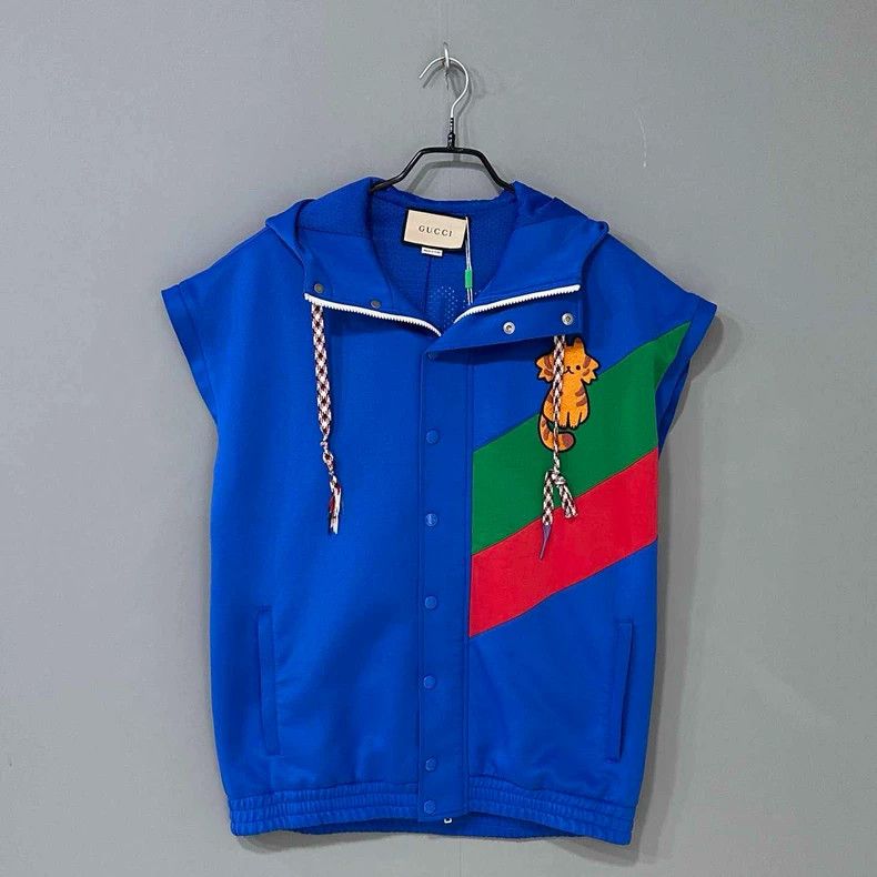 Gucci Gucci Striped jacket with detachable sleeves Size US S / EU 44-46 / 1 - 3 Thumbnail