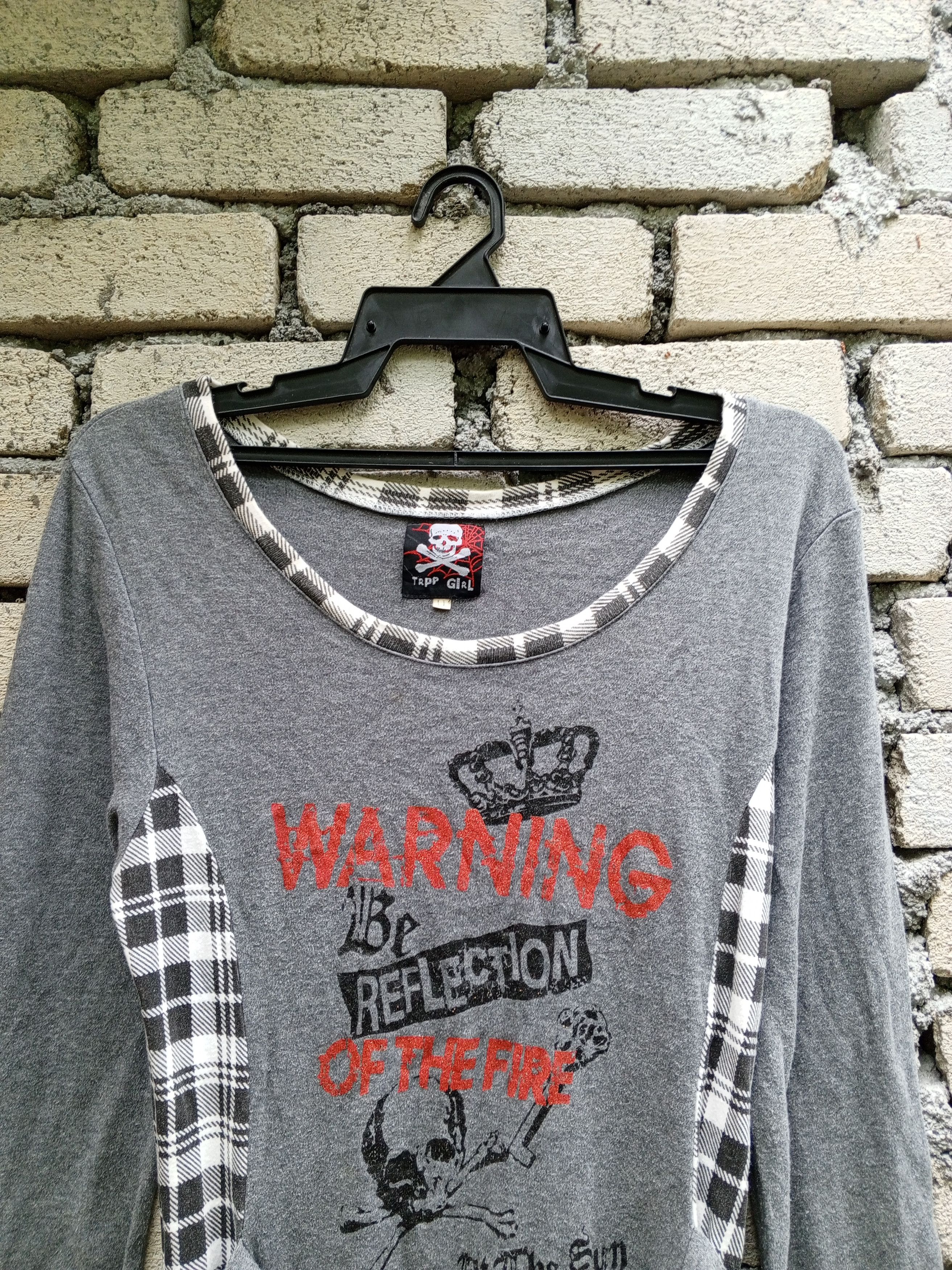 Japanese Brand {💥 PUNK JAPAN💥 }Trop girl warning punk skull Size XS / US 0-2 / IT 36-38 - 5 Thumbnail