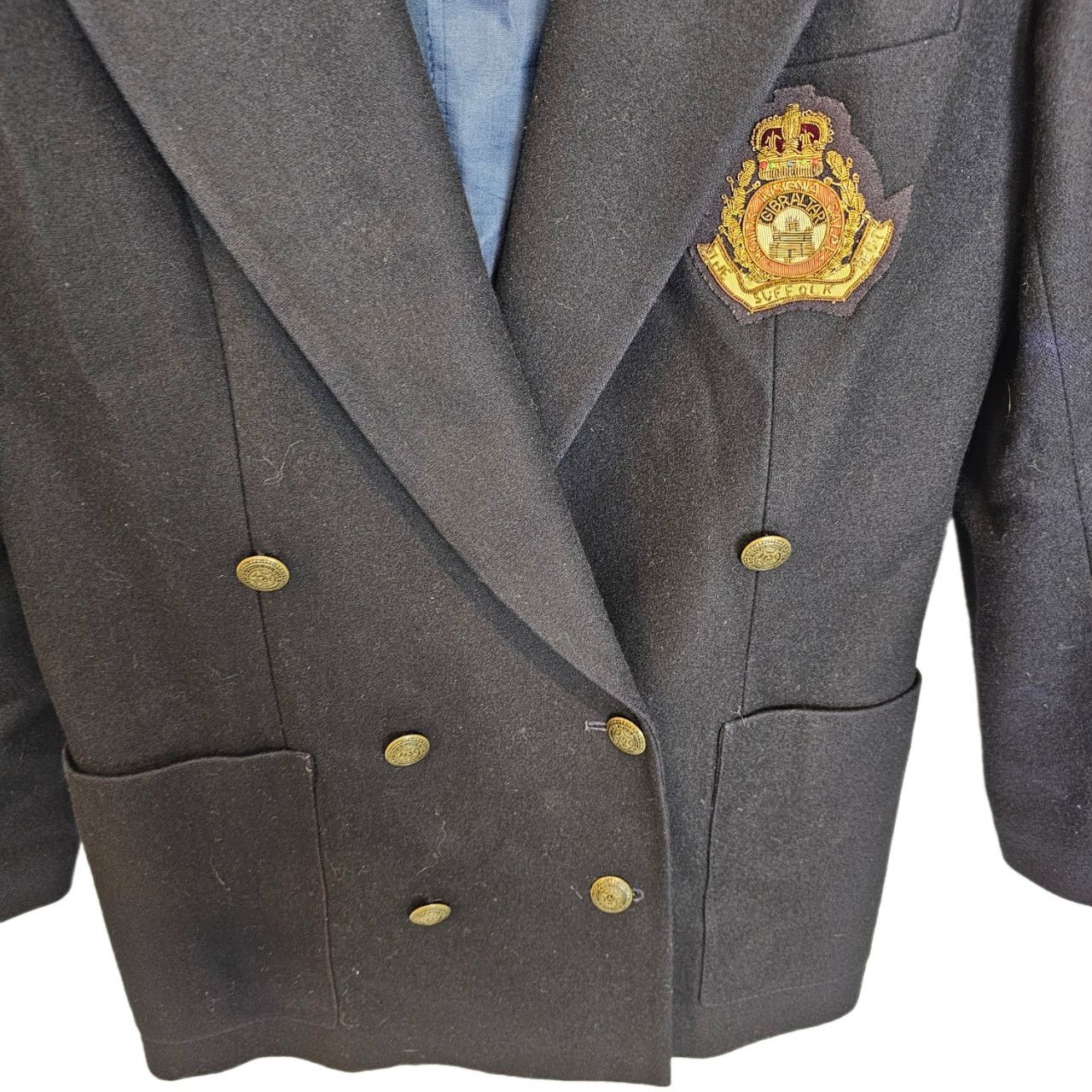Neiman Marcus Vintage Neiman Marcus Womens Wool Blazer Dark Academia 10 Size L / US 10 / IT 46 - 4 Thumbnail
