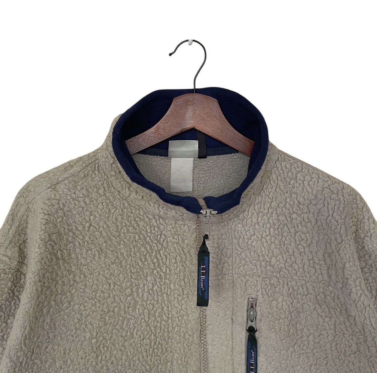 L.L. Bean × Vintage Vintage L.L Bean Deep Pile Sherpa Jacket 1990s Size US M / EU 48-50 / 2 - 7 Thumbnail