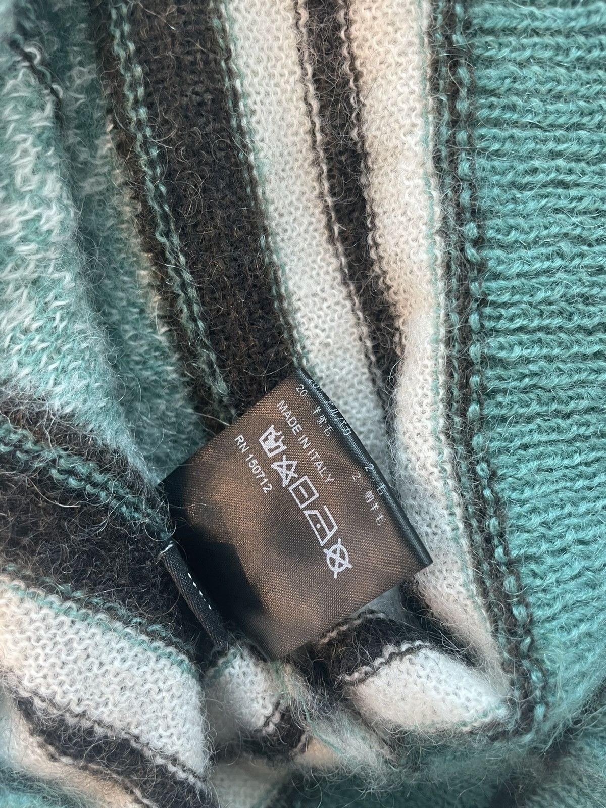 Amiri Amiri Monogram Mohair Sweater Size US S / EU 44-46 / 1 - 4 Thumbnail