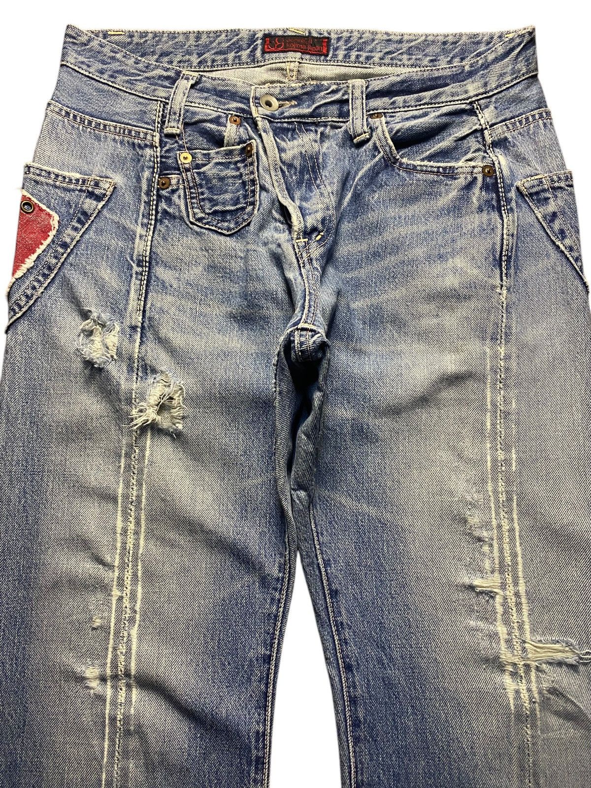 Johnbull Johnbull Kojima Japan Reconstructed Denim Selvedge Jeans Size US 32 / EU 48 - 5 Thumbnail