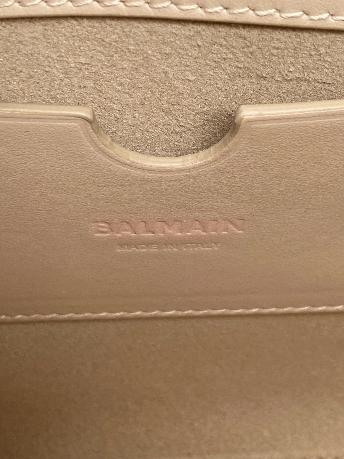 Balmain Balmain BBuzz 23 Top-Handle Bag in Leather Size ONE SIZE - 13 Thumbnail
