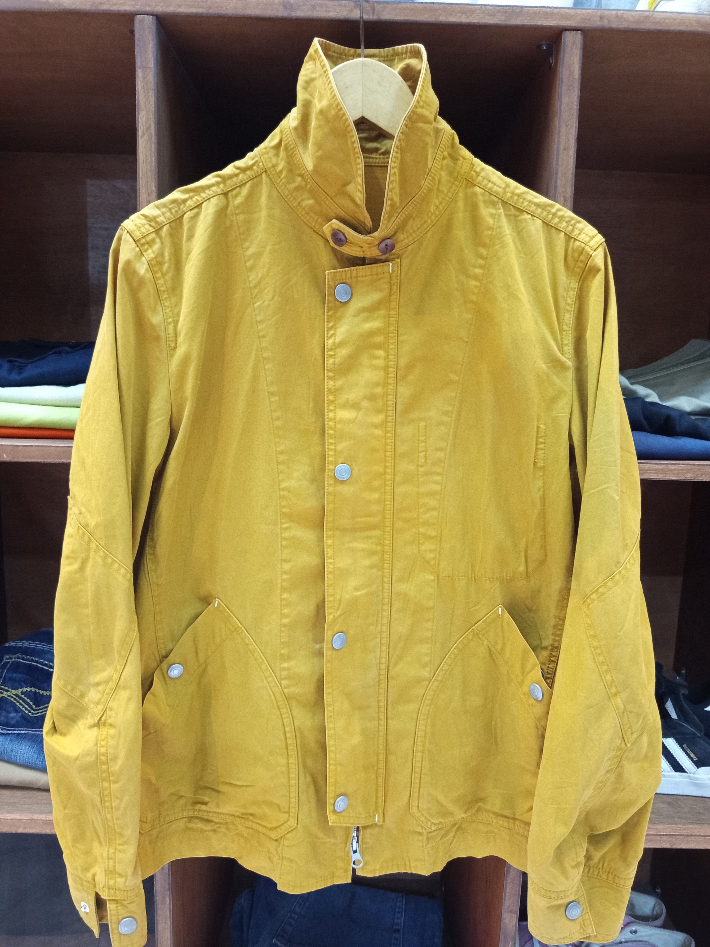 Japanese Brand Gloster Road Mustard Cotton Field Driver Jacket Size US L / EU 52-54 / 3 - 4 Thumbnail