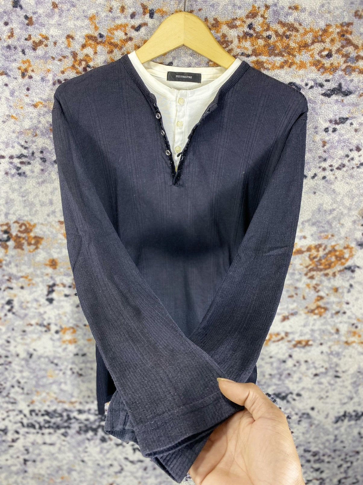 Japanese Brand 2000's Petitreitre Y2K Style Longsleeve Size US L / EU 52-54 / 3 - 2 Thumbnail