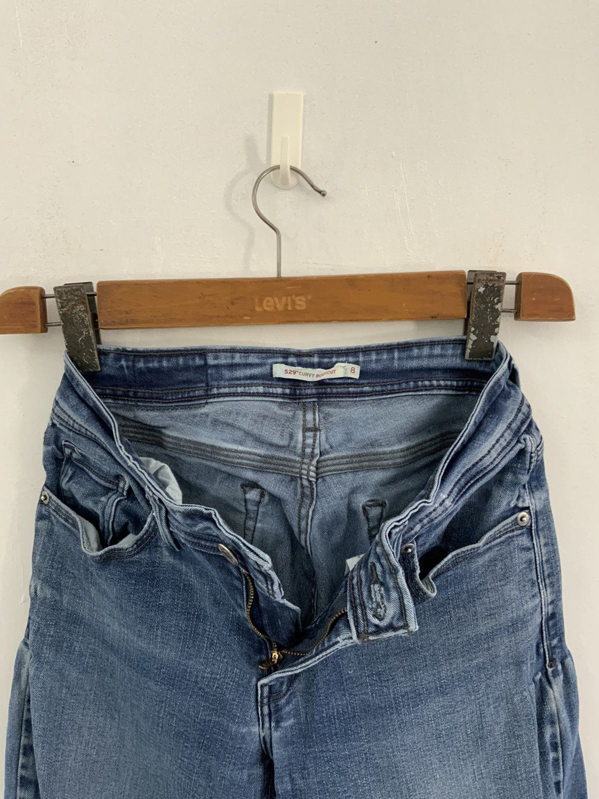 Levi's LEVI’S 529 Curvy Bootcut Archive Jeans Size 29" - 9 Thumbnail