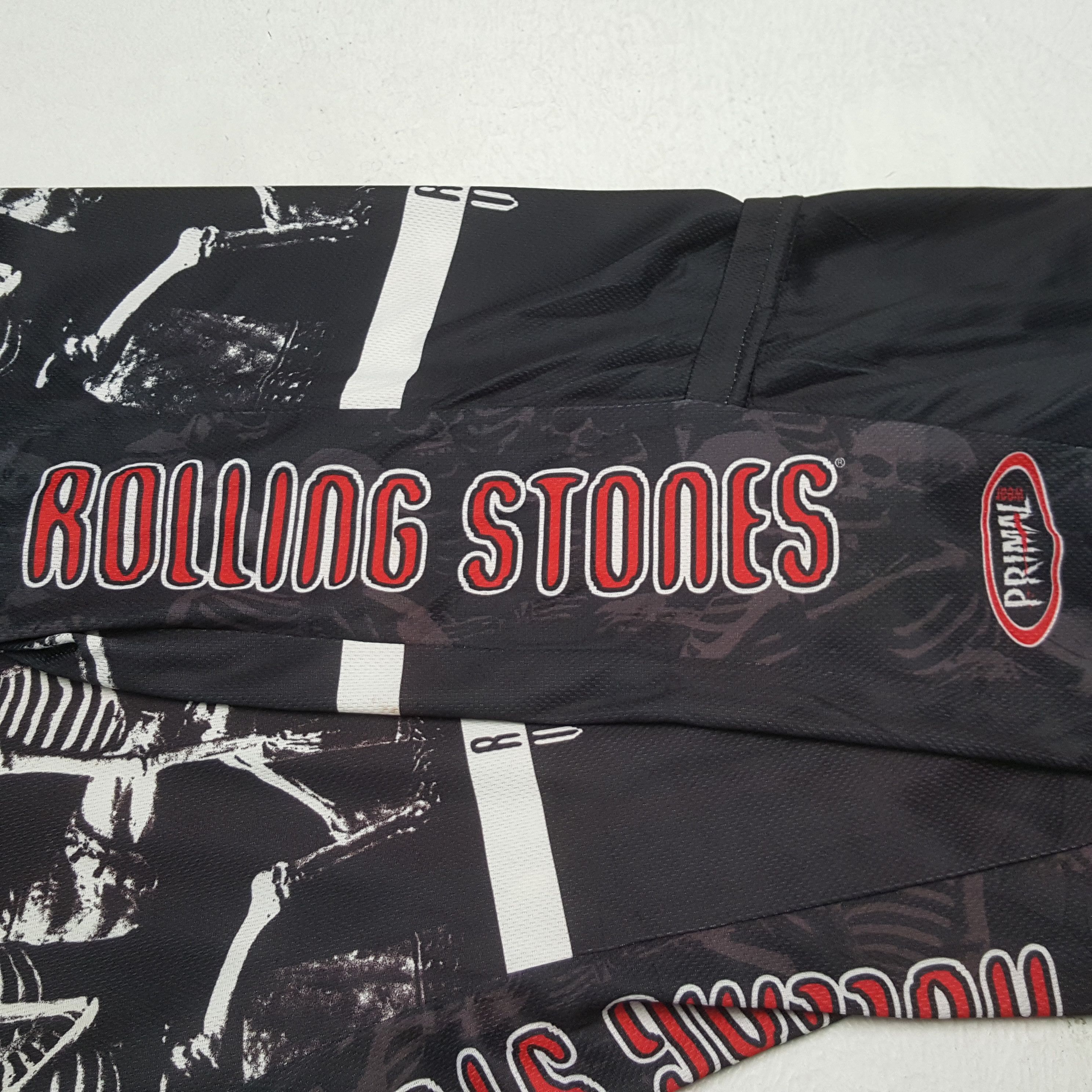 Vintage Rolling Stones Voodoo Lounge Bike Jersey Tshirt RR15 Size US M / EU 48-50 / 2 - 7 Thumbnail