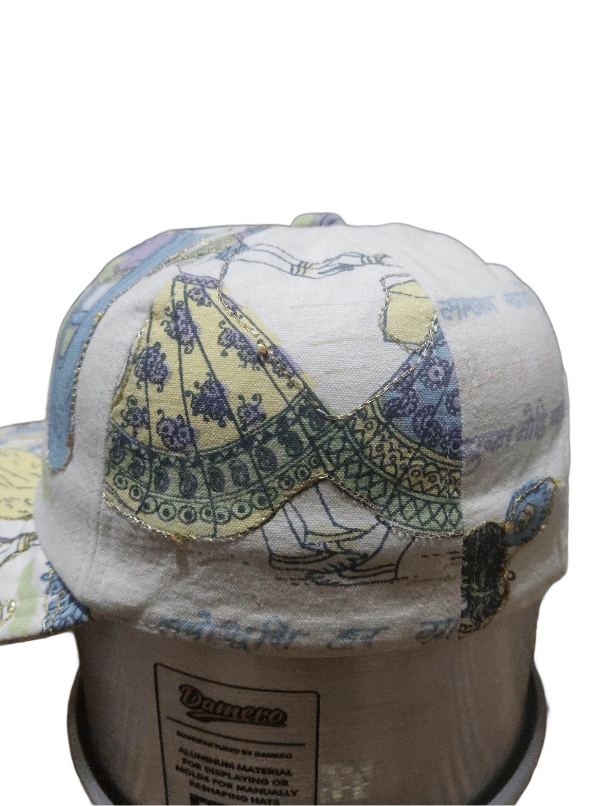 CA4LA CA4la illustrated patterns and metallic gold embroidery Cap Size ONE SIZE - 3 Thumbnail