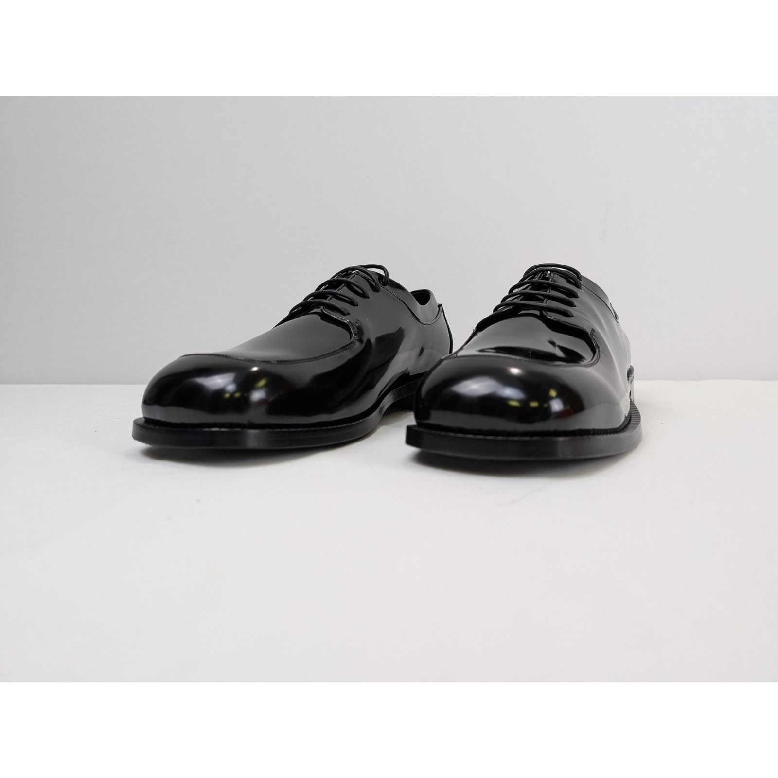 Salvatore Ferragamo o1rshd1 Nero Skin Dinamic Leather Shoe Boots in Noir Size US 10 / EU 43 - 8 Thumbnail