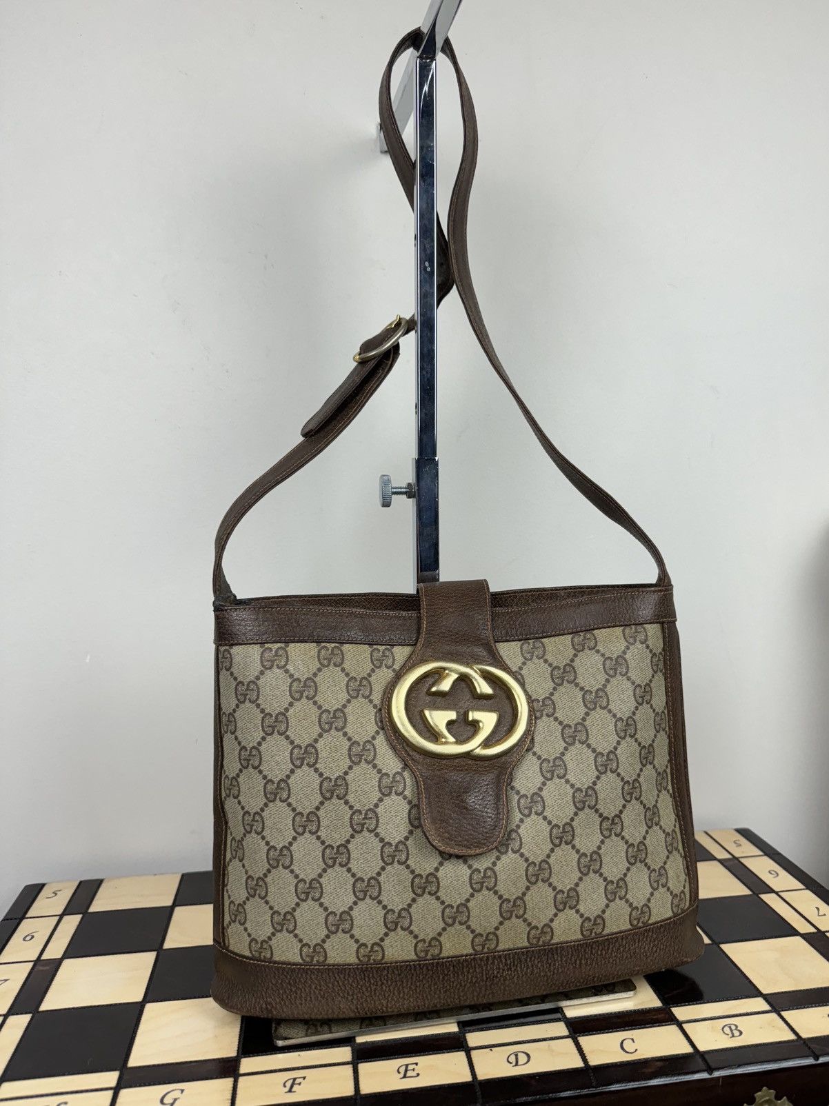 Gucci Vintage shoulder bag Gucci Supreme GG original luxury item Size ONE SIZE - 2 Thumbnail