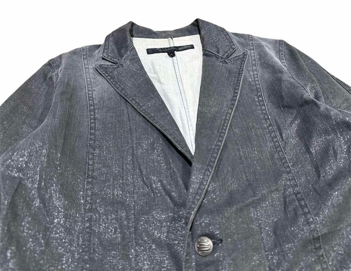 Schlussel 🔥Y2K Archived Schlussel Waxed Jacket Blazer Size US M / EU 48-50 / 2 - 3 Thumbnail