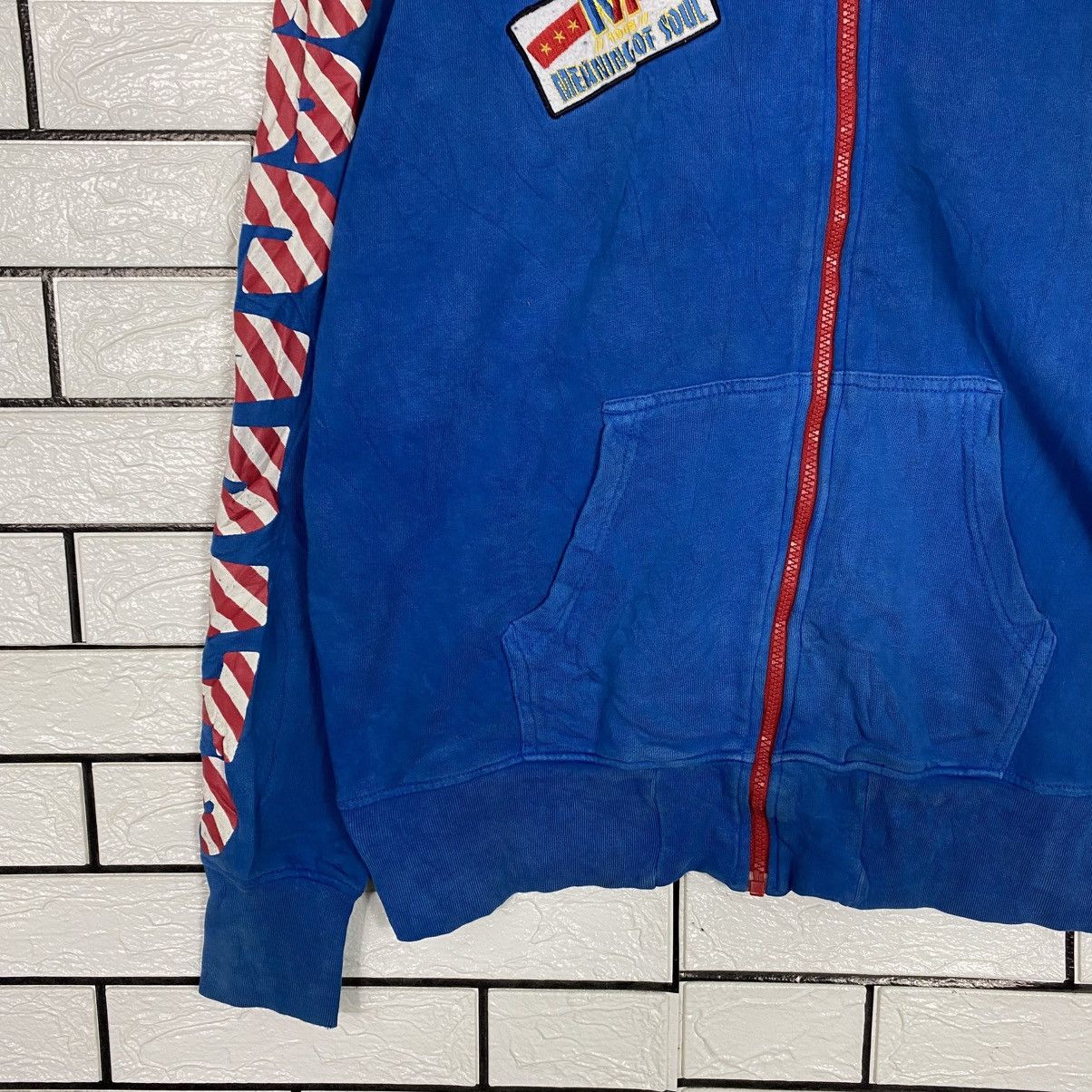 Defective Struct 📌Vintage Zipper Hoodie Defectibe Struct Punk Design Size US L / EU 52-54 / 3 - 5 Thumbnail