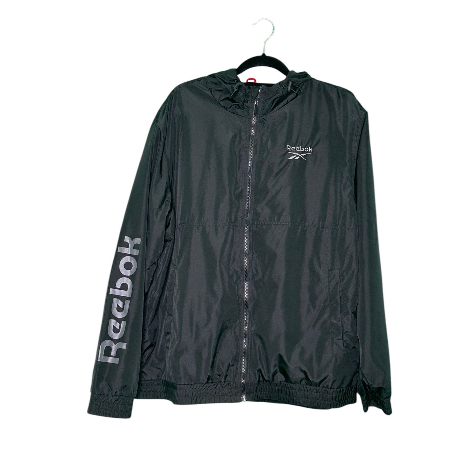 Reebok Reebok windbreaker full zipper hoodie jacket Size XXL Size US XXL / EU 58 / 5 - 7 Thumbnail