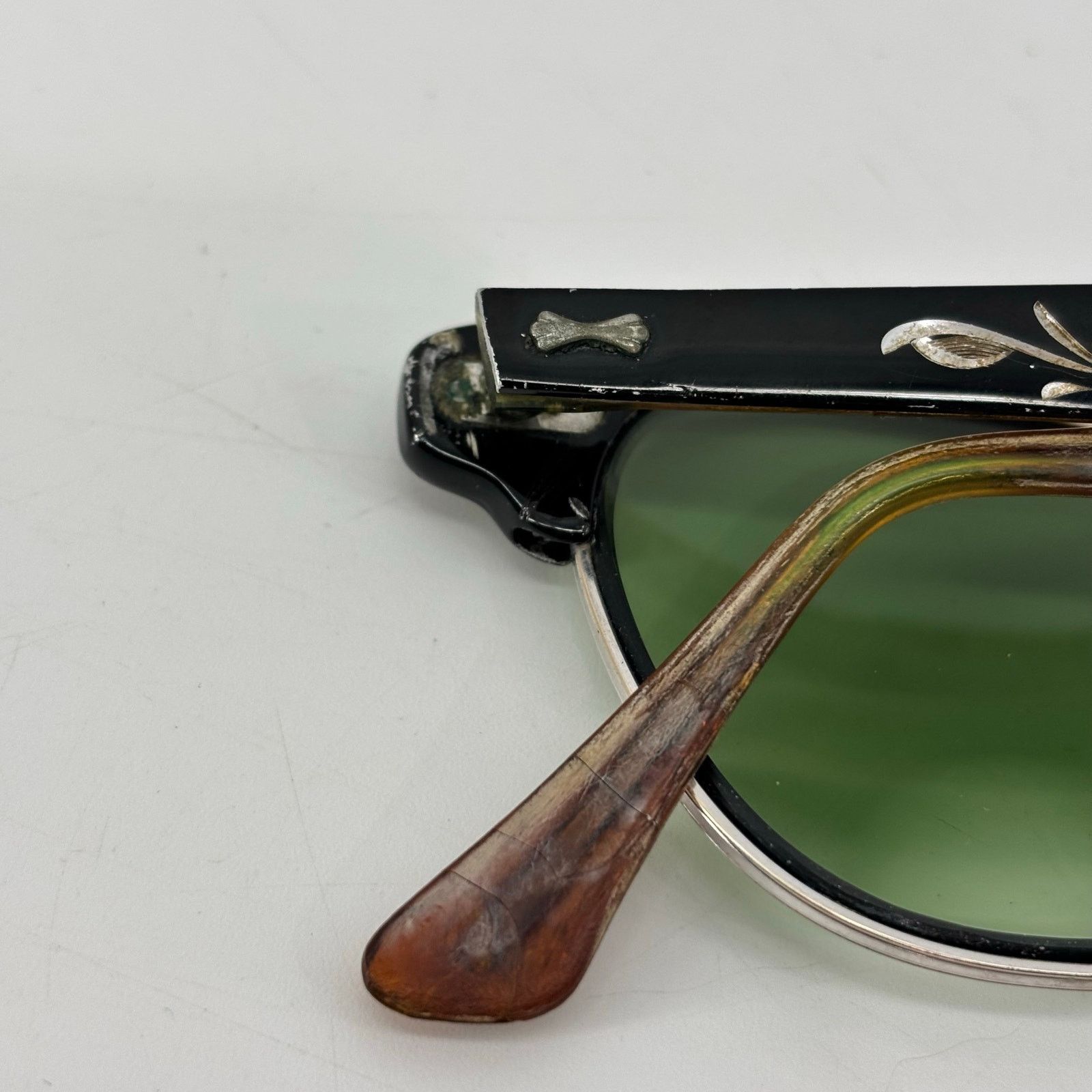 Vintage Vintage Eyewear 50s 60s Shuron Ronsir Browline Eyeglasses Size ONE SIZE - 12 Thumbnail