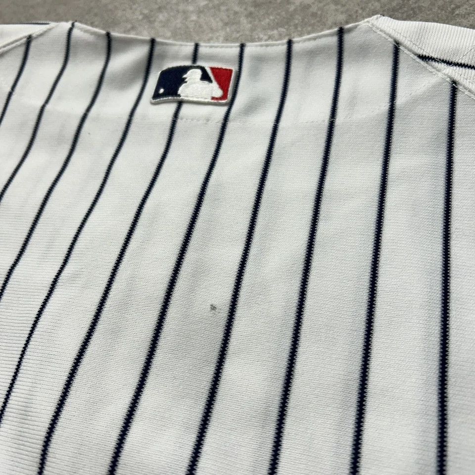 MLB × Russell Athletic × Vintage NEW YORK YANKEES AUTHENTIC JERSEY PINSTRIPE SIZE 48 Size US XL / EU 56 / 4 - 7 Thumbnail