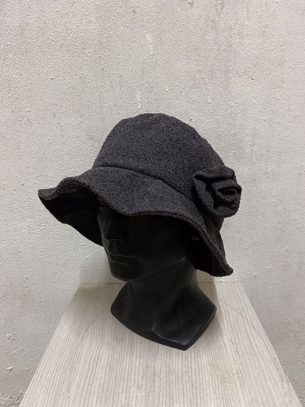 Japanese Brand Japanese Brand Plain Bucket Hat Size ONE SIZE - 3 Thumbnail