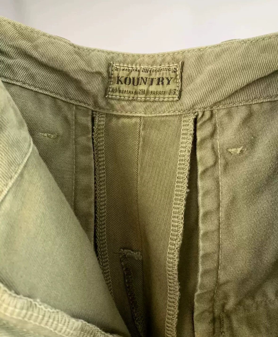 Kapital Kapital Patch Embroidered Smiling Face Splicing Pants Size US 28 / EU 44 - 3 Thumbnail