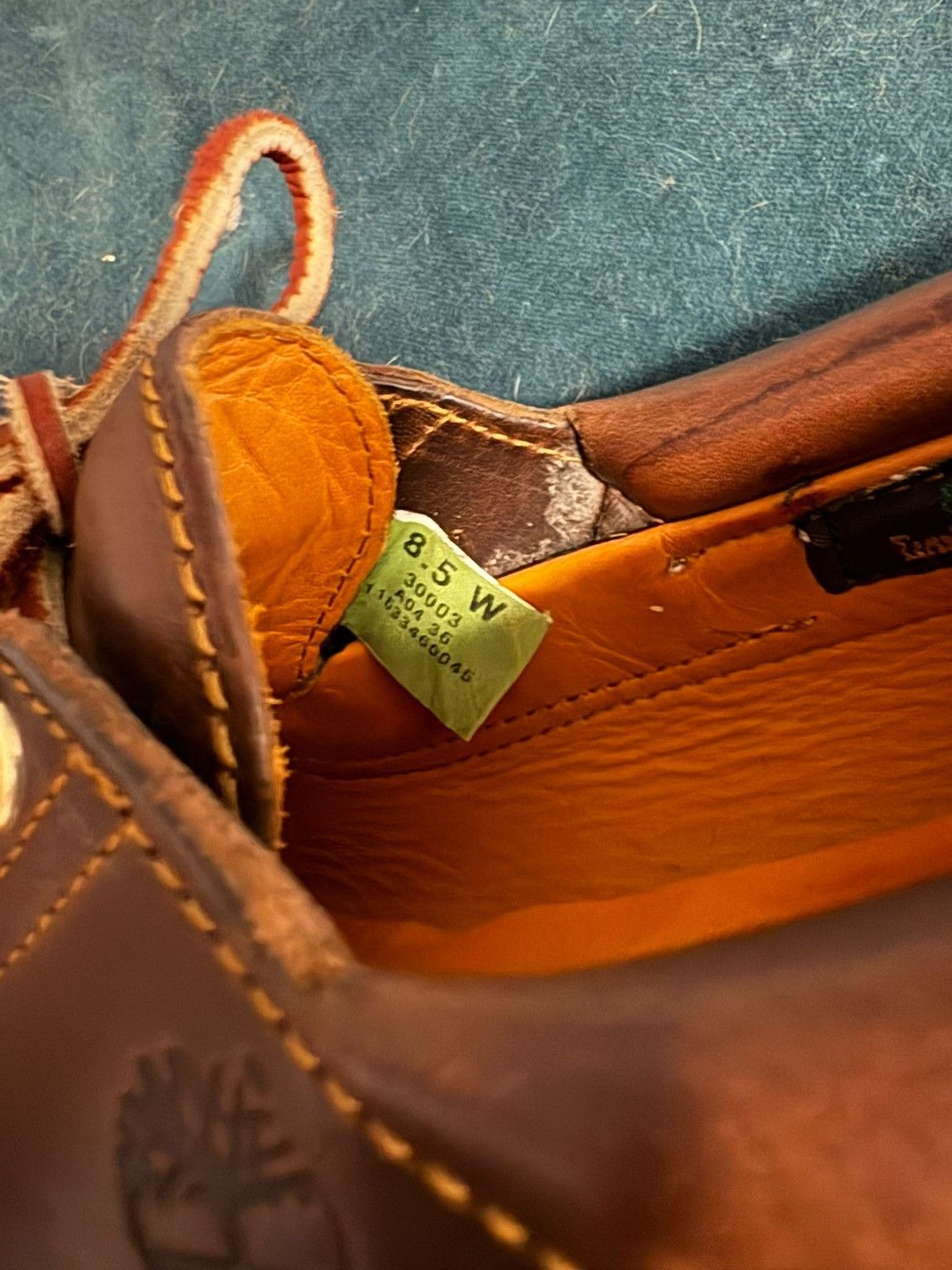 Timberland Timberland Authentic 3-Eye Lug Handsewn Boat Shoe 3003 Size US 8.5 / EU 41-42 - 5 Thumbnail