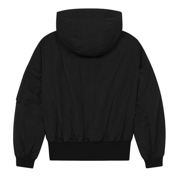 Kenzo o1g2r1mq1024 Hooded Short Jackets in Black Size M / US 6-8 / IT 42-44 - 2 Thumbnail