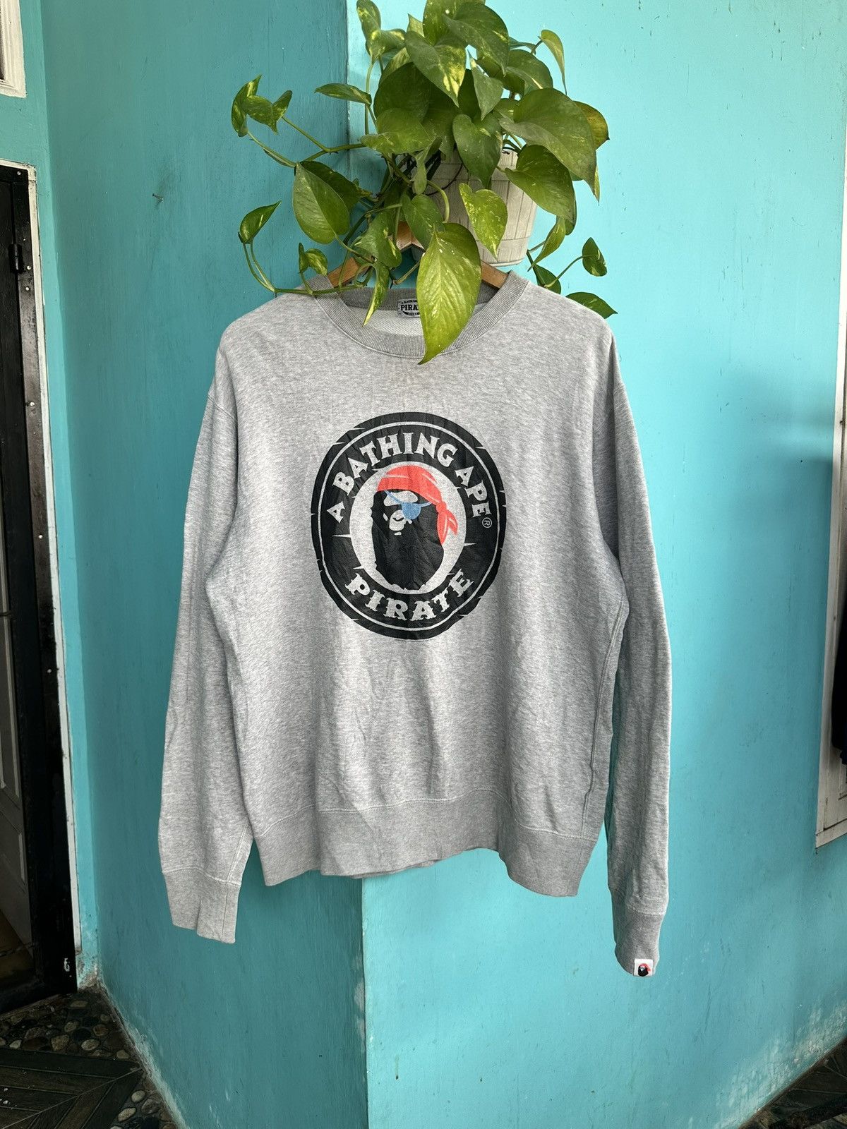 Bape A Bathing Ape X Pirate SweatShirt Size US L / EU 52-54 / 3 - 1 Thumbnail