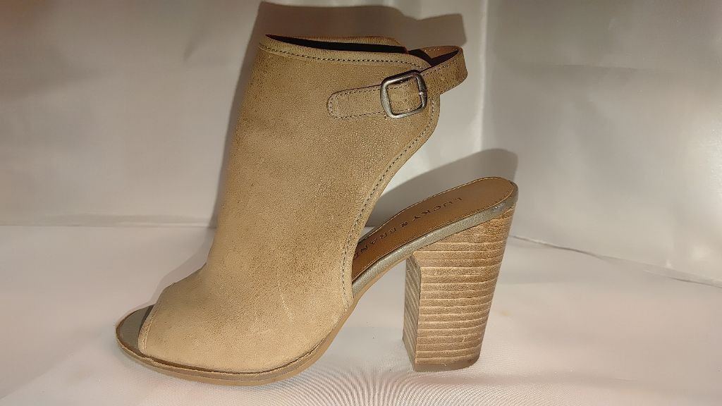 Lucky Brand Lucky Brand Lisza Peep-Toe Shooties Size 6.5 Size US 6.5 / IT 36.5 - 2 Thumbnail