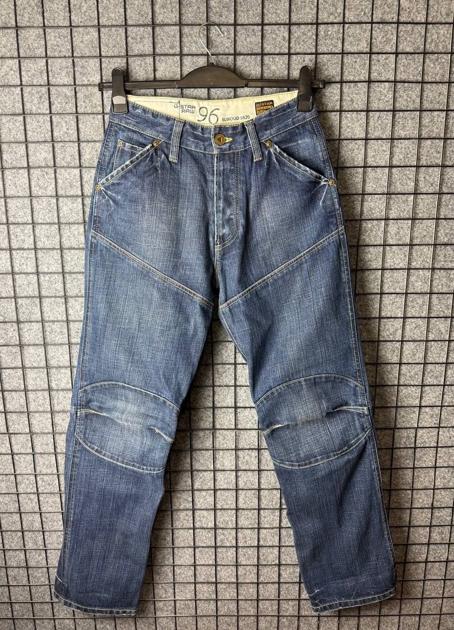 G-Star G-star Raw Elwood Heritage Loose Biker Jeans Size US 30 / EU 46 - 2 Thumbnail