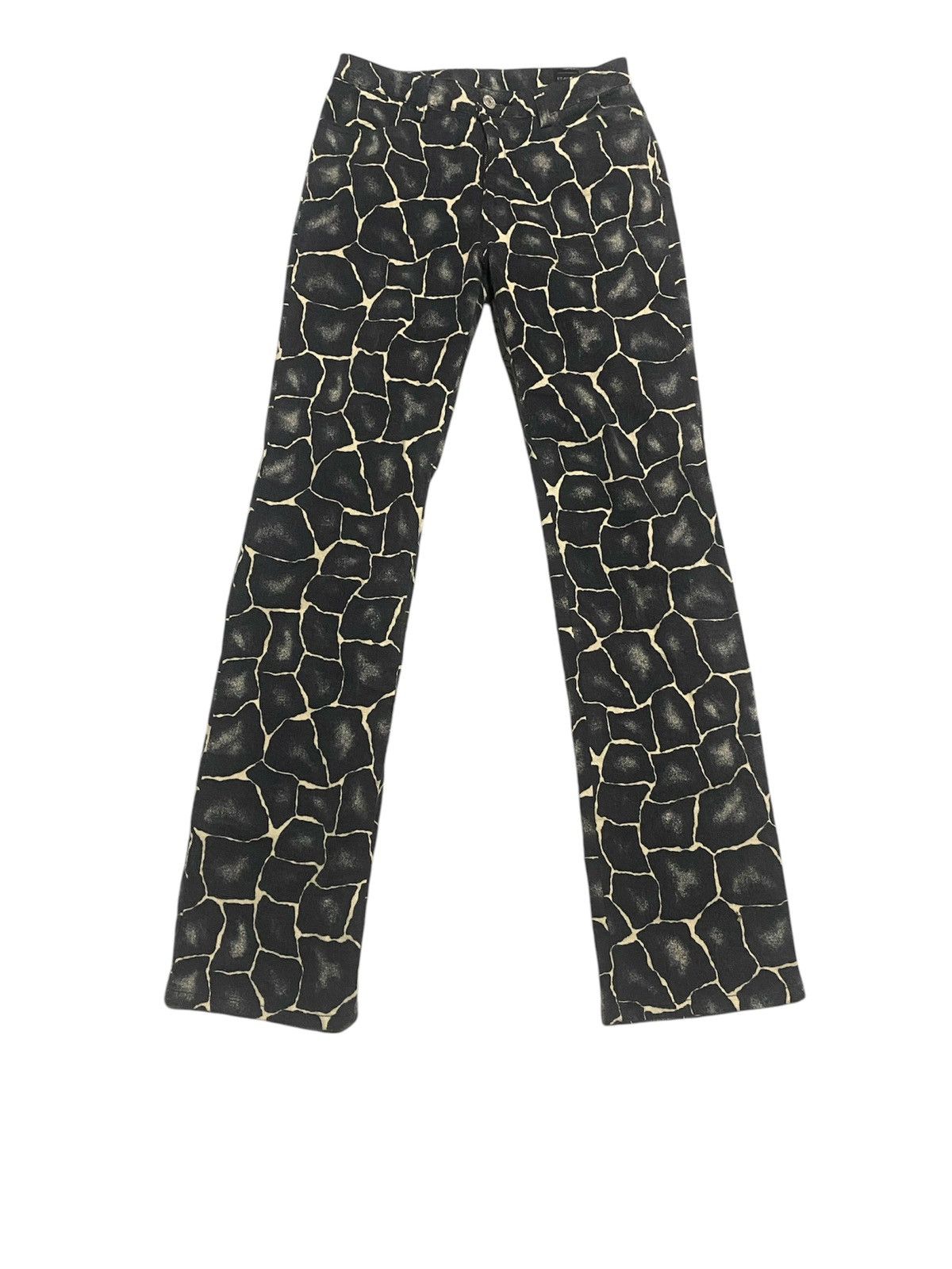 If Six Was Nine × Japanese Brand × Jean Paul Gaultier Vtg Japanese Brand ET Boite Abstract Giraffe Printed Casual Size US 28 / EU 44 - 1 Thumbnail