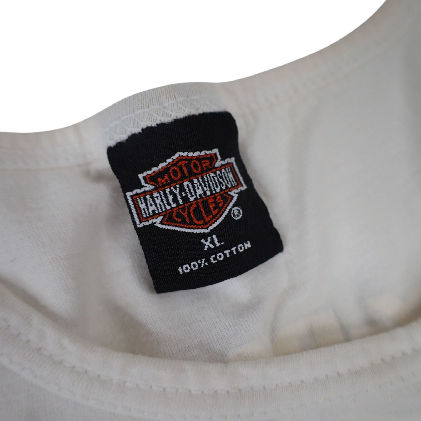 Harley Davidson × Vintage VTG Y2k Harley Davidson Genuine Motorcycles Graphic Tank Top Size US XL / EU 56 / 4 - 7 Thumbnail