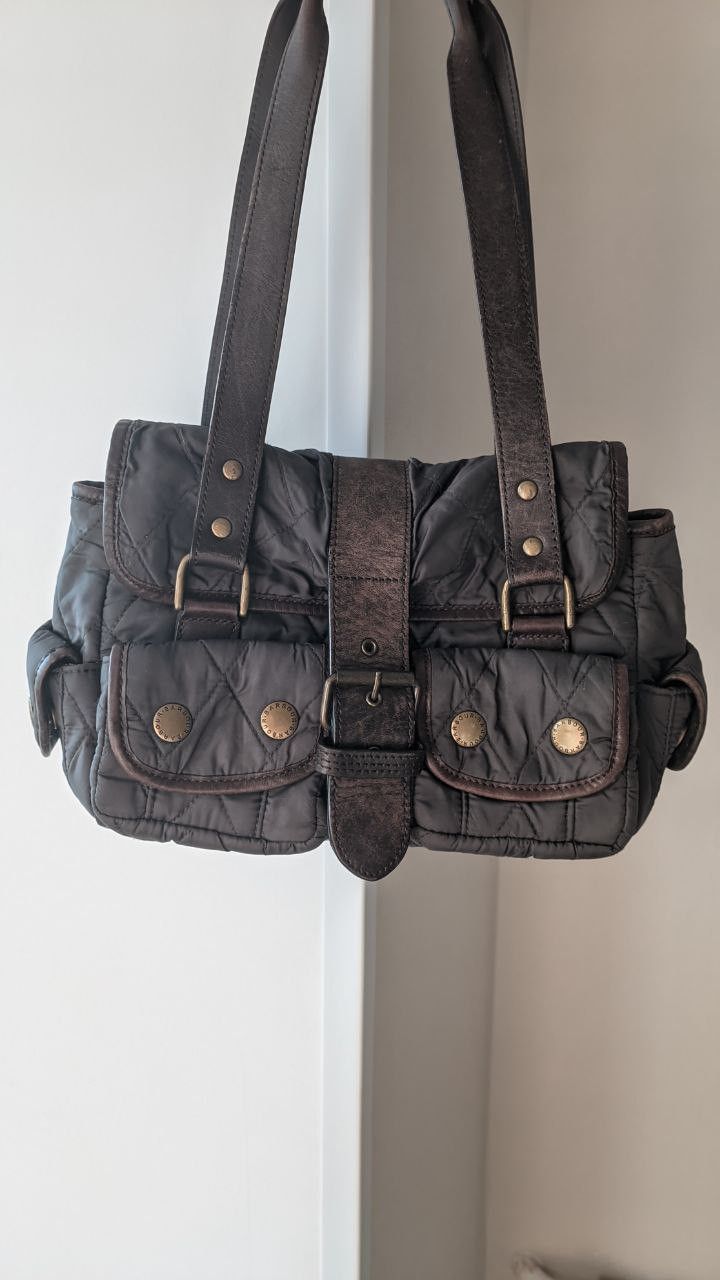 Vintage Barbour vintage quilted bag 💼 Guess styled Size ONE SIZE - 3 Thumbnail