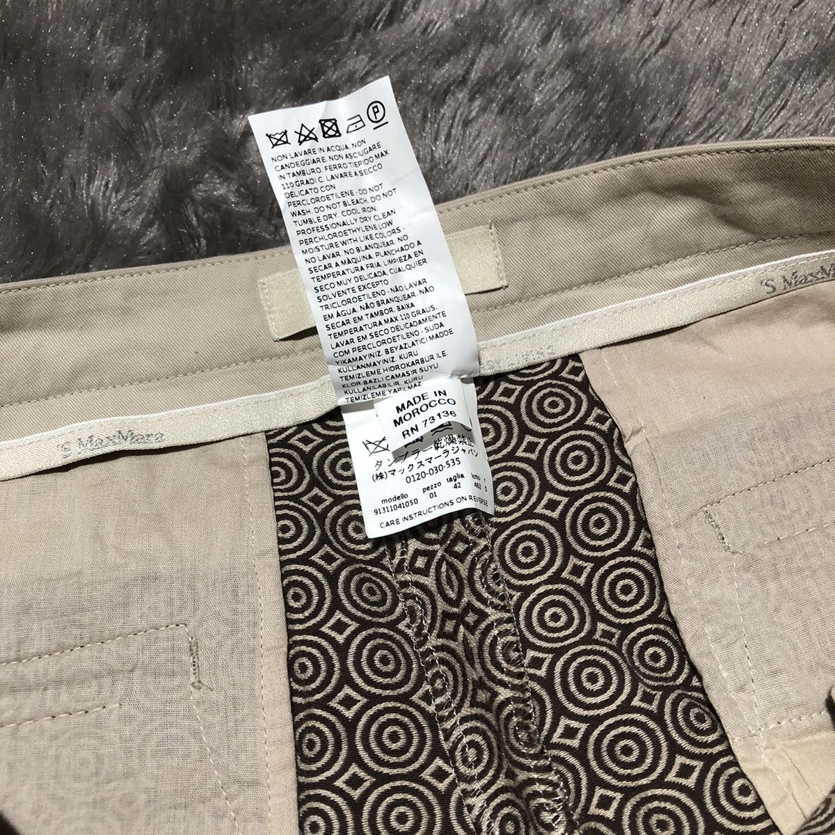 Max Mara ‘S Max Mara Monogram Pants Size 30" / US 8 / IT 44 - 7 Thumbnail