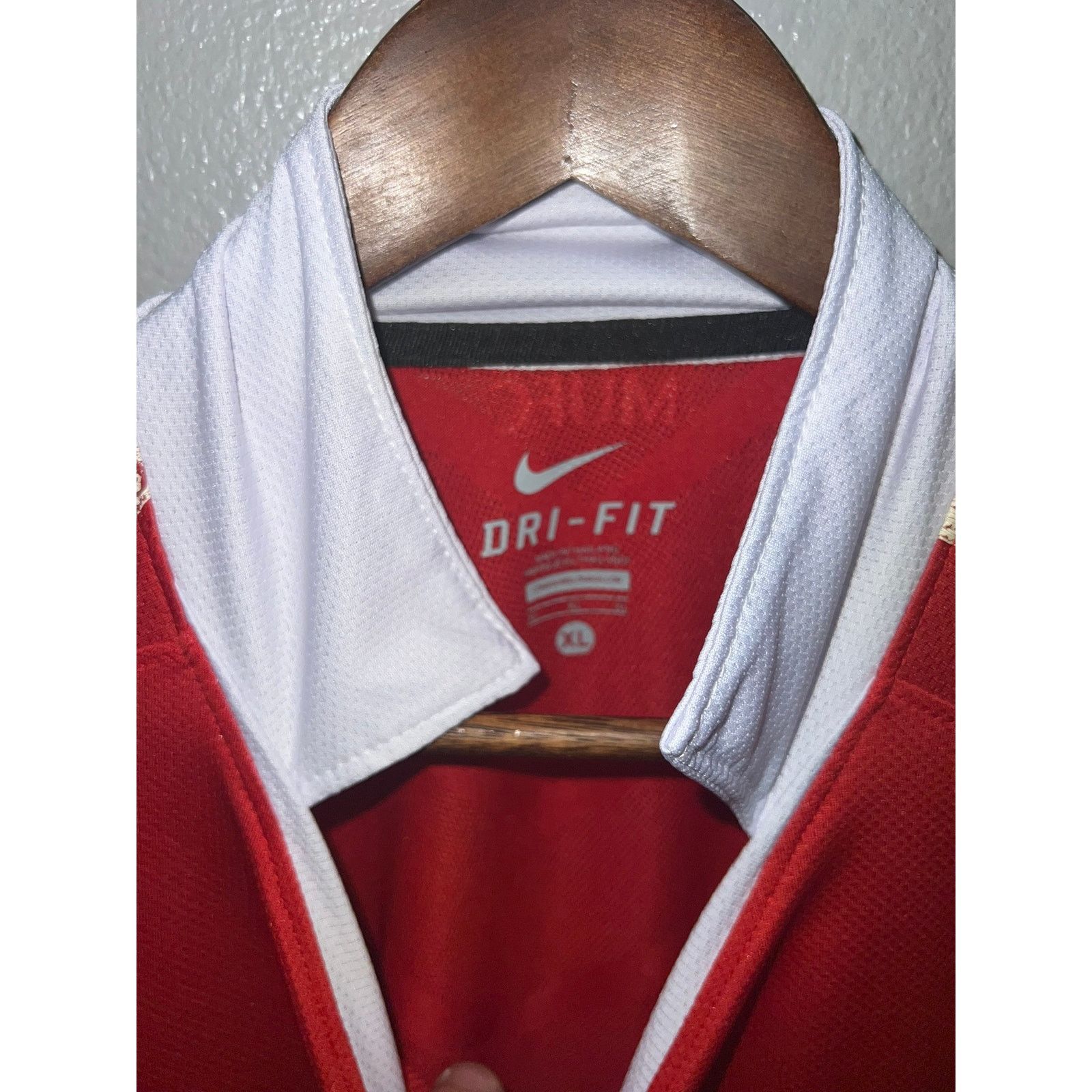 Nike Nike Manchester United Jersey AON Authentic Soccer Futbol L Size US L / EU 52-54 / 3 - 7 Thumbnail