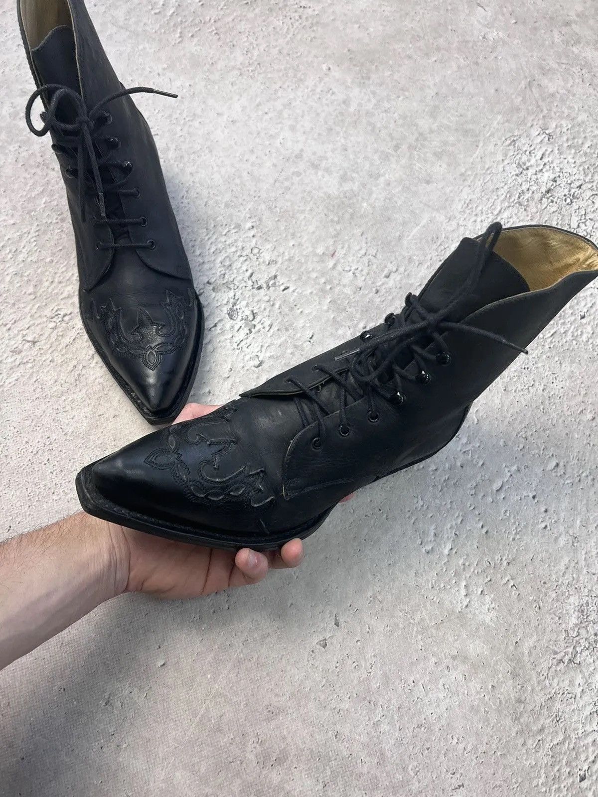 Western Rise Western platform japanese A.S. 98 Sendra boots Size US 5 / IT 35 - 7 Thumbnail