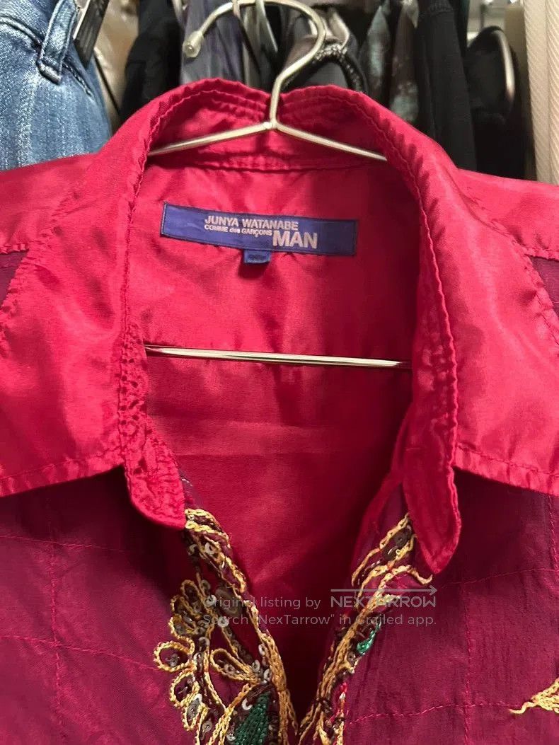 Junya Watanabe Junya Watanabe Man Embroidered Shirt. Size US XS / EU 42 / 0 - 2 Thumbnail