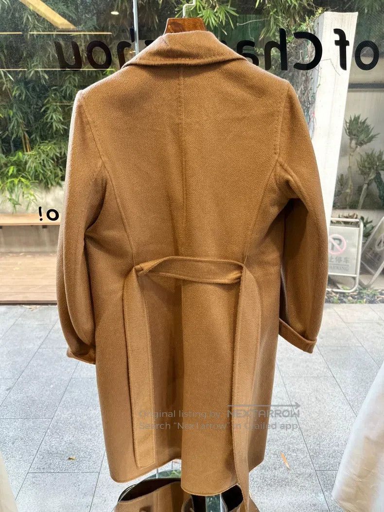 Max Mara Max Mara Caramel Cashmere Coat Classic Style Size XXS / US 00 / IT 34 - 2 Thumbnail