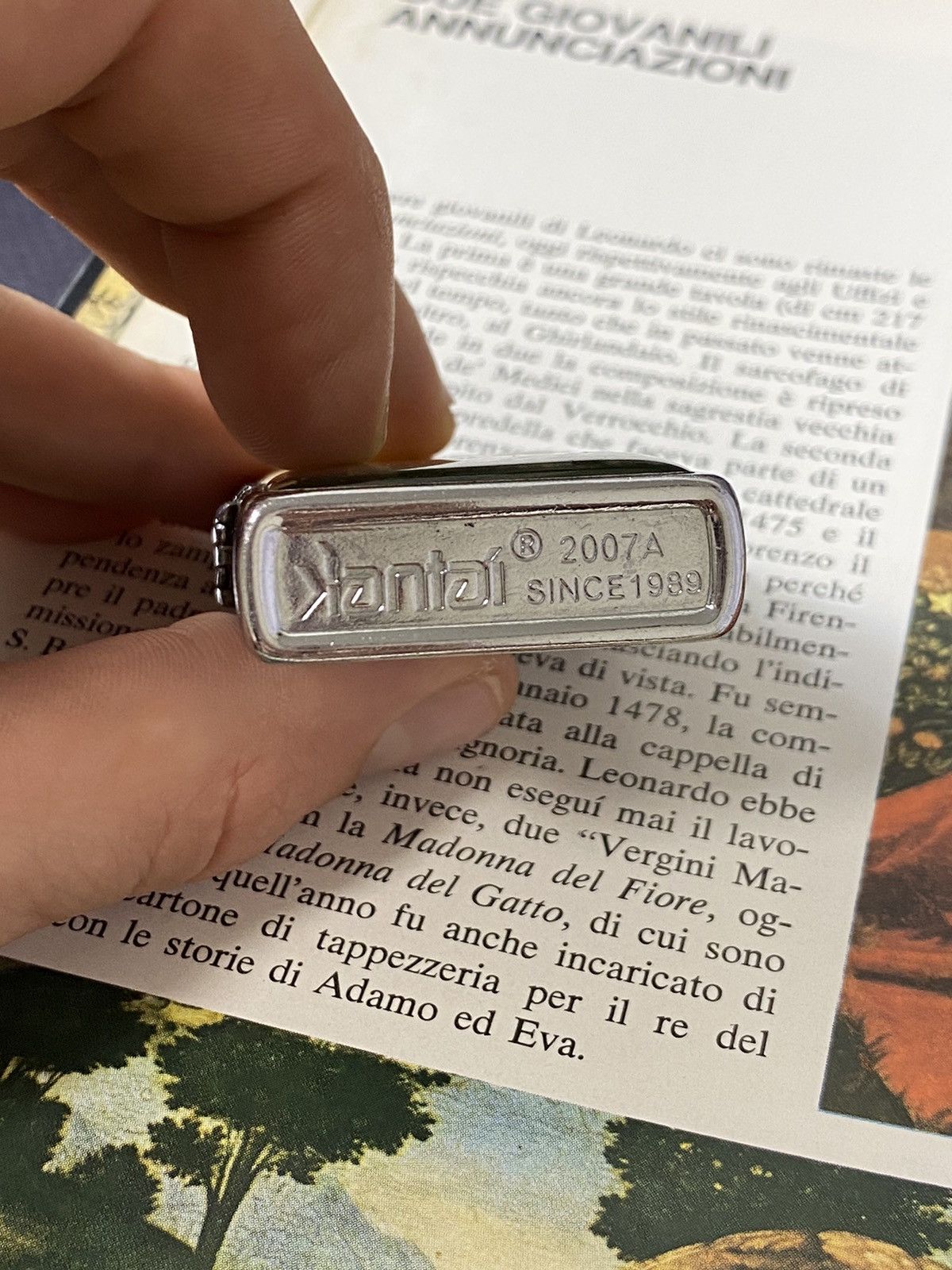 Jewelry Lighter with Cathedral Motif. Vintage. Size ONE SIZE - 6 Thumbnail