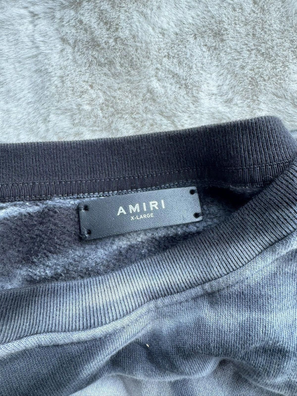 Amiri AMIRI Grey Tie Die Sweater Size US XL / EU 56 / 4 - 4 Thumbnail