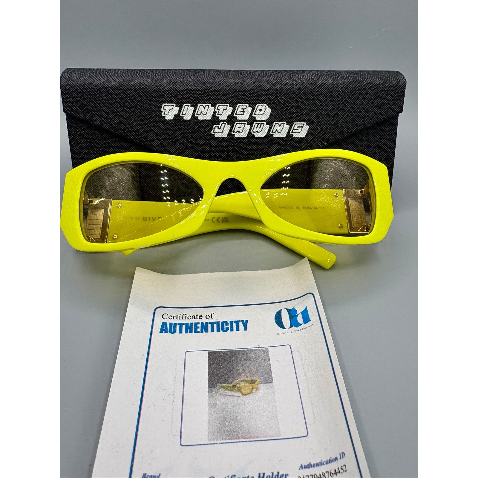 Givenchy Givenchy - Style GV400791 Yellow - Luxury Sunglasses w/ COA Size ONE SIZE - 8 Thumbnail