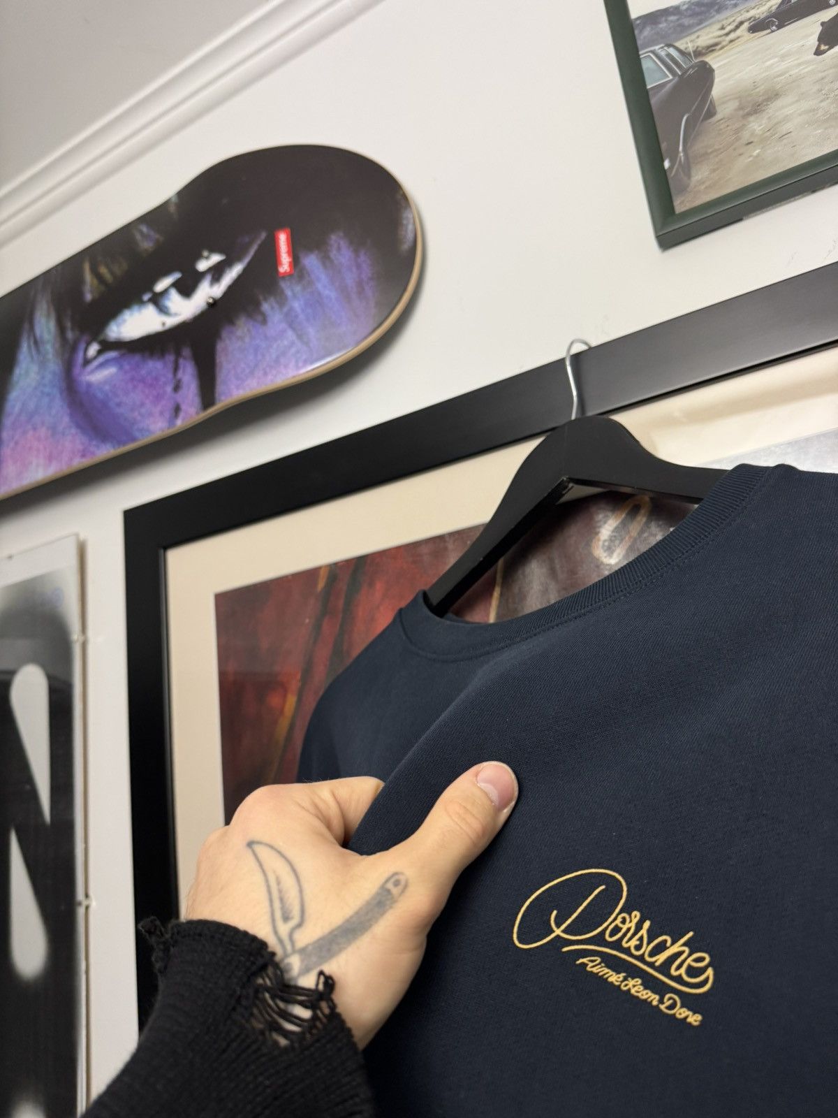 Aime Leon Dore Aime Leon Dore Porsche 356 Crewneck Sweatshirt Rare Collab Size US L / EU 52-54 / 3 - 4 Thumbnail