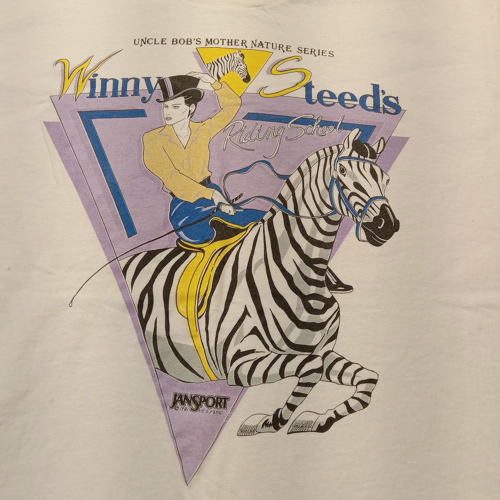 Jansport Vtg 81 Jansport T-Shirt L Uncle Bob's Mother Nature Series Size US L / EU 52-54 / 3 - 3 Thumbnail