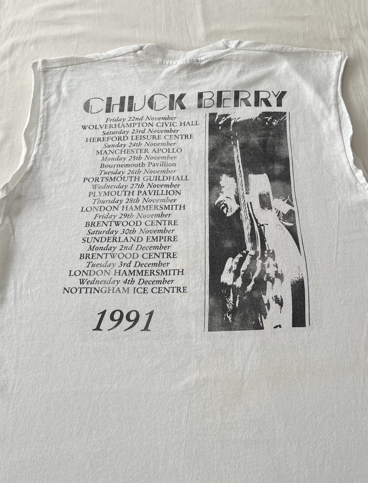 Band Tees Vintage 1991 Chuck Berry Reelin' and Rockin' Tank Top Tshirt Size US L / EU 52-54 / 3 - 13 Thumbnail
