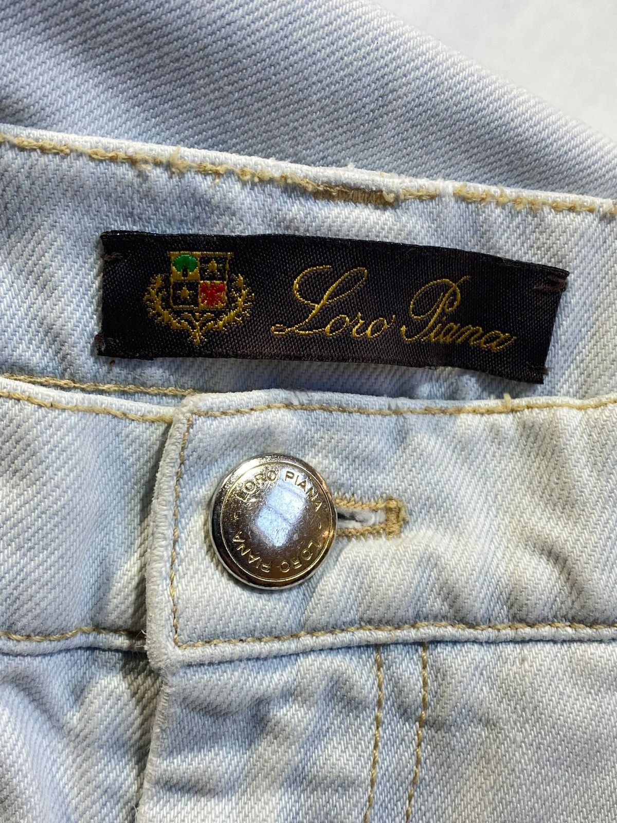 Loro Piana Loro Piana Sky Blue Cotton Premium Denim Jeans Size 30" / US 8 / IT 44 - 16 Thumbnail