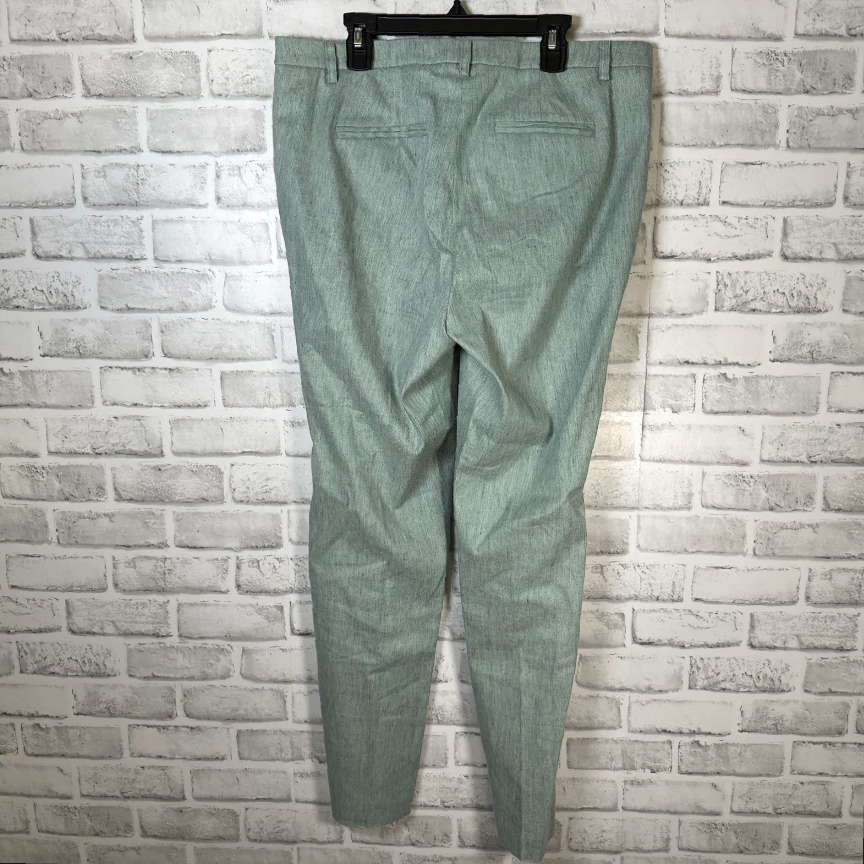 Vintage Worth New York Blue Linen Blend Casual Pants Womens Size 8 Size 30" / US 8 / IT 44 - 5 Thumbnail