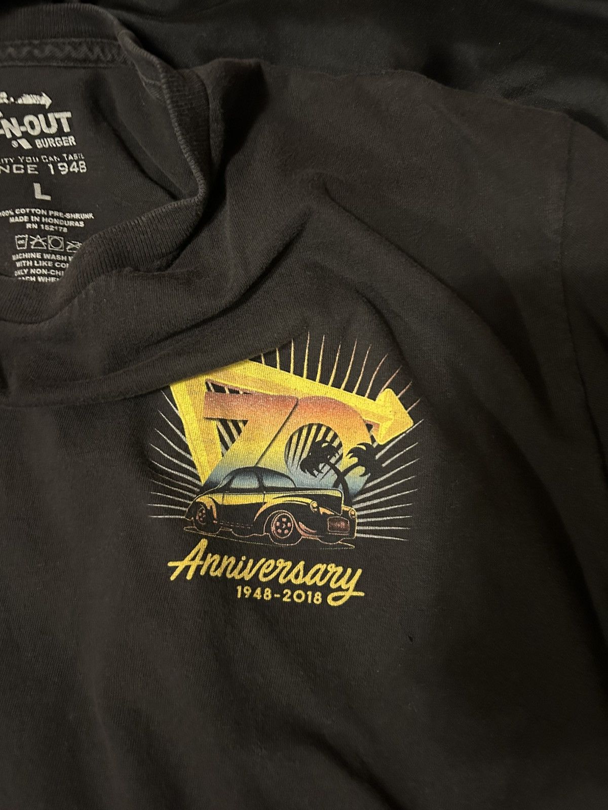 Other Vintage IN-N-OUT Burger T Shirt Large Size US L / EU 52-54 / 3 - 3 Thumbnail