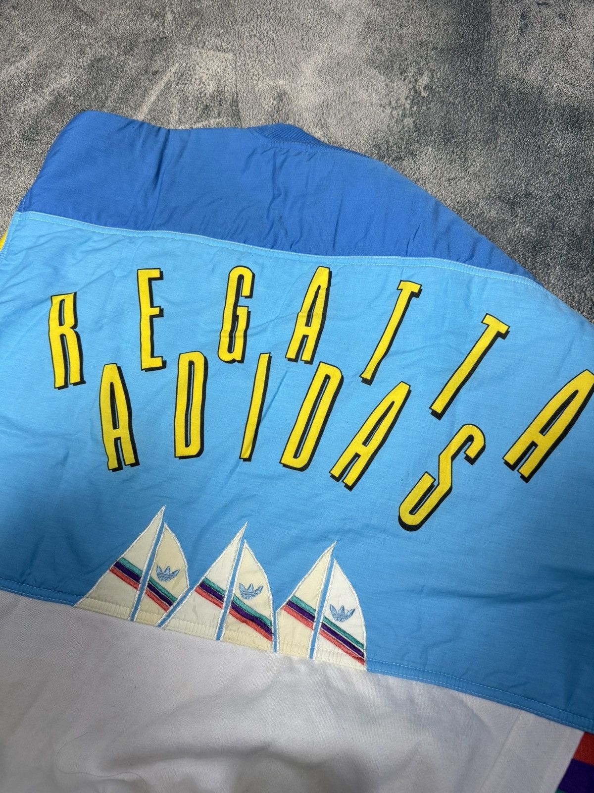 Adidas Very Rare Vintage 80s Adidas Regatta Sailing Size US L / EU 52-54 / 3 - 4 Thumbnail